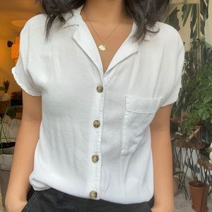 Bershka White Blouse
